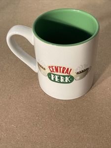 Friends TV Series “Central Perk” Coffee Mug•White/Green•